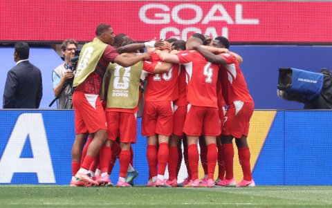La Selección de Suiza y un festejo gigante en los últimos minutos.