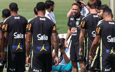 Mundial 2026: Brasil se entrena con Neymar a la espera de debutar en la Copa.