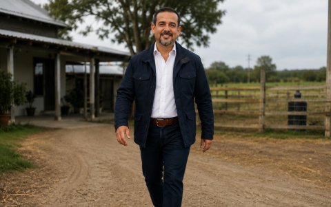 El resultado proyecta cercanía con el campo, pero desde una imagen de liderazgo.