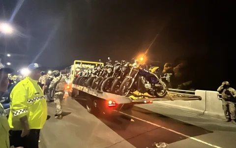 Operativo con ATM en Atarazana, Urdesa y Sauces detectó motos en grupo sin requisitos legales vigentes.