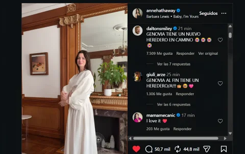 Entre las reacciones destacan las referencias al mundo de 'El Diario de la Princesa'