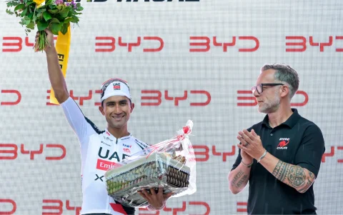 Jhonatan Narváez ganó la etapa 3 del Tour de Suiza 2026.