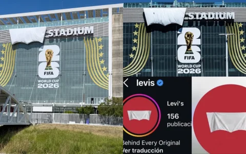 Levi's también cambió su logo en redes sociales para que coincida con la estrategia física