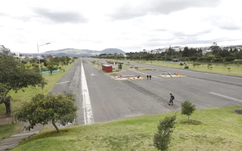 Las intervenciones buscan mejorar la accesibilidad al parque Bicentenario. Allí funcionó el parque Bicentenario.