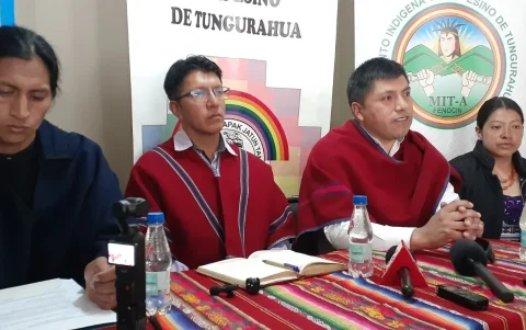 Pedido. Líderes indígenas convocaron a la marcha para el lunes 22.