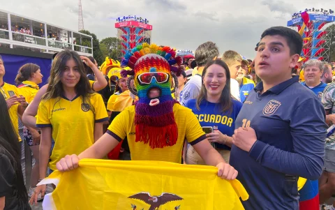 Hinchas de Ecuador se encienden por el juego con Curazao en el Mundial 2026.