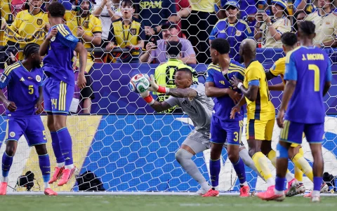 Ecuador vs. Curazao: la Tri disparó reiteradamente, pero se encontró a Eloy Room en el arco rival, en el Mundial 2026.