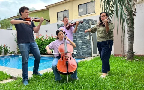 Sociedad. El violinista Iván Fabre apuesta por los valores y el conocimiento como herramientas de cambio.