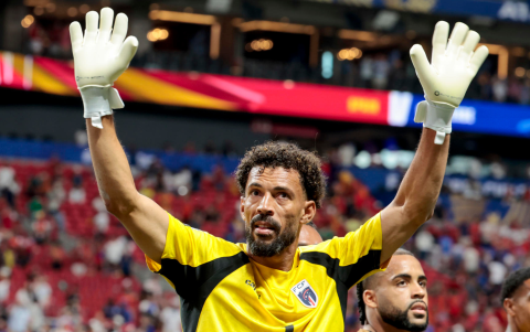 El portero Vozinha, sensación de Cabo Verde en el Mundial 2026.