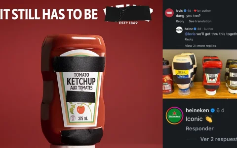 Publicación incial de Heinz y reacciones de firmas similares