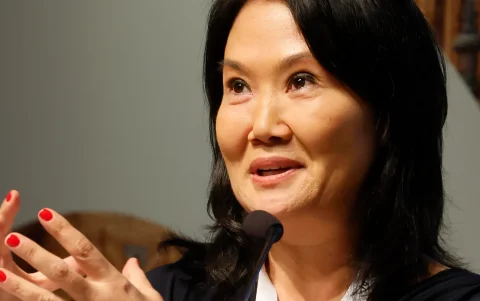 Fotografía de archivo de la candidata a la presidencia de Perú, Keiko Fujimori, en Sevilla (España).