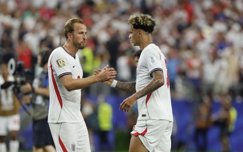 Mundial 2026: Harry Kane (izq.), figura de Inglaterra, que este 23 de junio mide a Ghana.