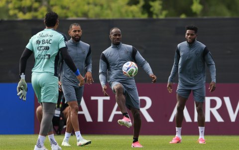 Mundial 2026: Panamá durante un entrenamiento.