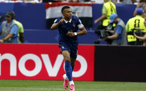Mbappé marcó el gol de la Selección de Francia.