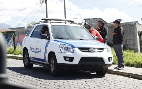 En San Patricio, sur de Quito,fue hallado un cuerpo con signos de violencia.
