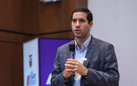 Roberto Luque ha acompañado a Daniel Noboa, desde noviembre del 2023.