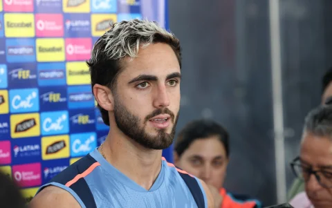 Leonardo Campana, delantero de la Tricolor.