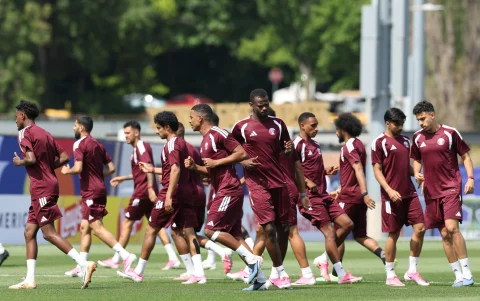 Las selección de Qatar espera dar el golpe ante Bosnia.