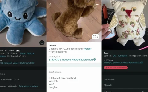 Los artículos de las publicaciones bajo sospecha alcanzan montos desorbitados que superan los 32.000 euros por un solo juguete