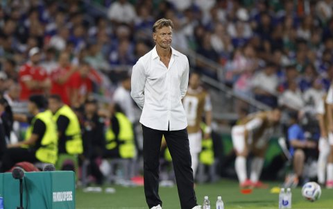 El entrenador de Túnez, Hervé Renard, en el Mundial 2026.