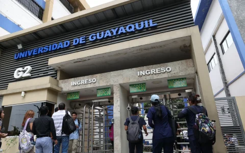 La Universidad de Guayaquil será uno de los centros de acopio.