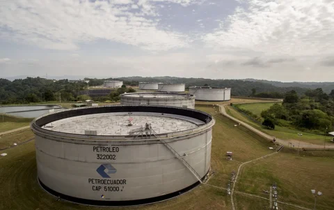 Petroecuador exportó 42,78 millones de barriles de crudo, un 6,56 % menos que en igual período de 2025.