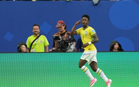 Vinícius Júnior es el goleador de Brasil en el Mundial 2026.