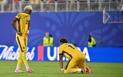 Kevin Rodríguez fue clave en el triunfo de Ecuador ante Alemania.