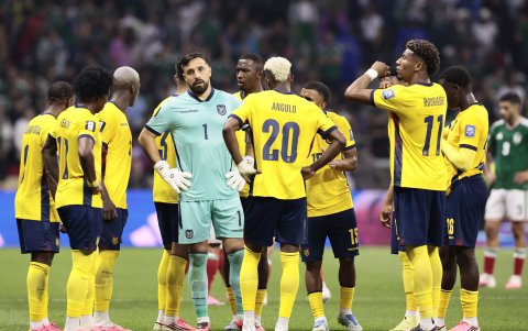 La Selección de Ecuador no pudo generar peligro.