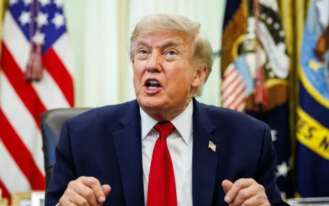 El presidente de Estados Unidos, Donald Trump, en una fotografía de archivo.