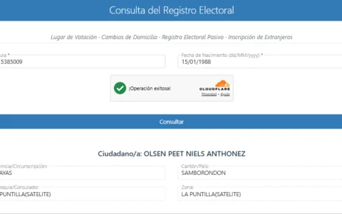 Residencia electoral de Niels Olsen, consultada el 2 de julio de 2026.