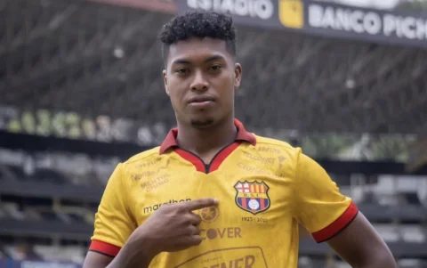 El volante ecuatoriano Jean Carlos Montaño jugó en Barcelona SC.