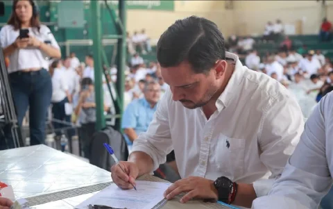 Juan Pablo Molina es precandidato a la Alcaldía de Guayaquil por el movimiento Amigo que auspicia al correísmo.