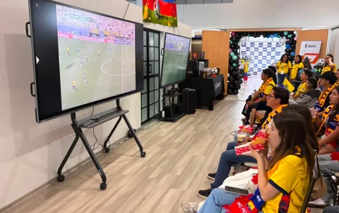 En Quito, junto al partner XPC, el 25 de junio organizamos una watchparty exclusiva para nuestros clientes más importantes.