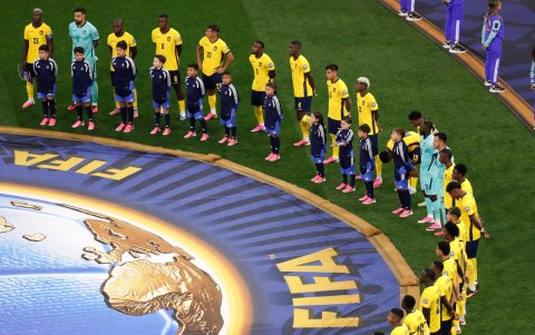 Ecuador cantó su himno cuatro veces en el Mundial 2026, la última ante México, en el Azteca.