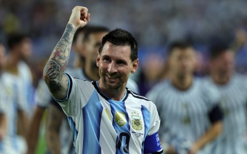 Lionel Messi macó un gol ante Egipto.