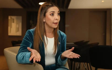La presidenta de la CIP, María Paz Jervis, resalta la estabilidad macroeconómica del Ecuador.