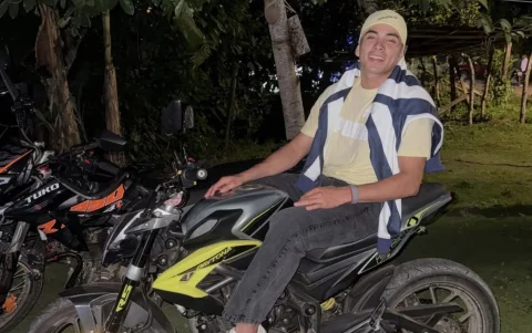 Erick Sánchez publicó un carrusel de fotos en sus redes sociales horas antes de ser asesinado en Santa Ana, Manabí