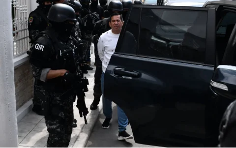 El alcalde de Machala, Darío Macas, fue recientemente detenido por un caso de presunto enriquecimiento ilícito.