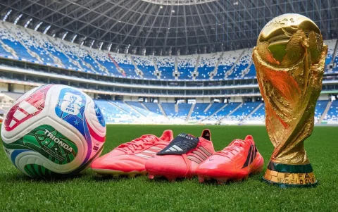 El balón Trionda, utilizado durante la fase inicial de la Copa Mundial de la FIFA 2026.
