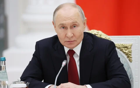 Fotografía del 12 de junio de 2026 del presidente ruso, Vladímir Putin.