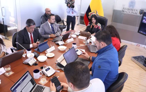 La asambleísta Lucía Pozo, de ADN, preside la Comisión de Gobiernos Autónomos.