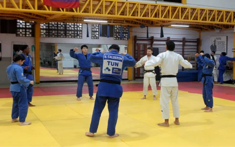 Planificación del entrenamiento de la selección ecuatoriana de judo durante su preparación competitiva.