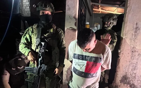 Alias Fred fue capturado en Guayaquil con armas; lo vinculan a Los Chone Killers.