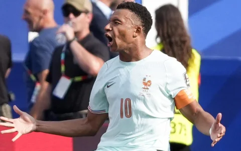Kylian Mbappé le marcó a Marruecos en el Mundial 2026.