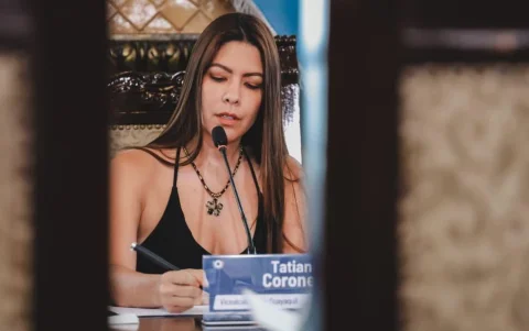Tatiana Coronel asumió la Alcaldía de Guayaquil tras la detención de Aquiles Álvarez.
