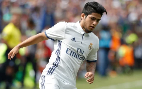 Sergio Díaz, jugador de Barcelona SC, tuvo un paso por la institución del Real Madrid.