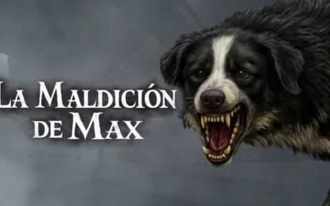 Portada del videojuego 'La maldición de Max', desarrollado por Dilan Chacha.