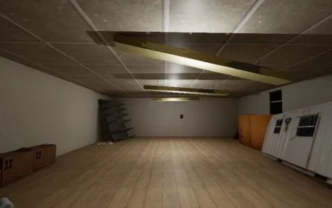 Interfaz del videojuego 'La maldición de Max', desarrollado por Dilan Chacha en Unreal Engine.