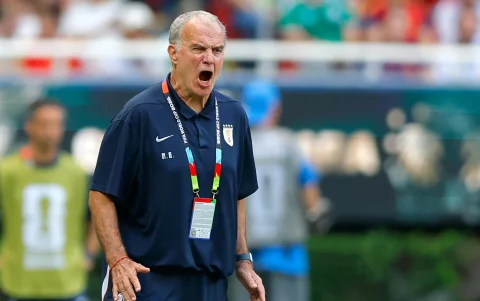 Marcelo Bielsa, seleccionador de Uruguay en el Mundial 2026.